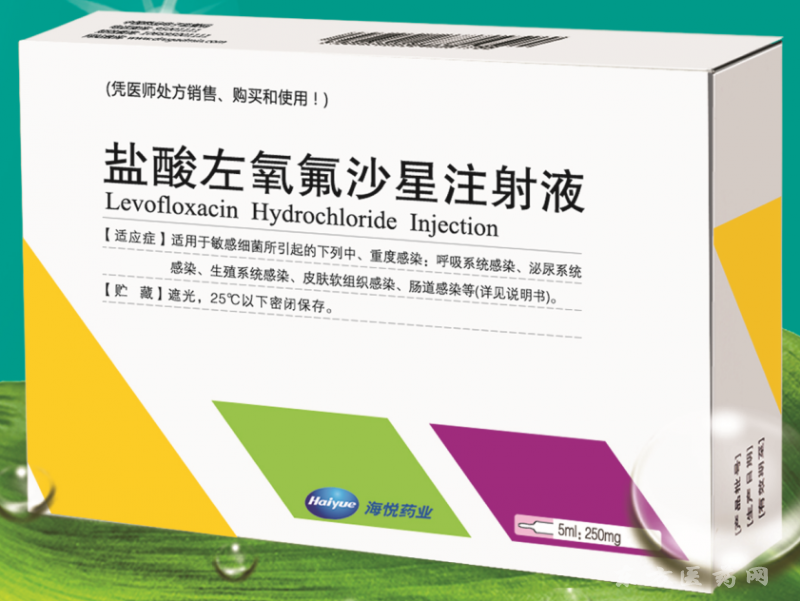 盐酸左氧佛沙星注射液