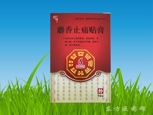 麝香止痛贴膏