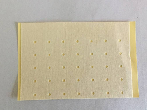白水刺布打孔膏贴OEM贴牌，可以做各种规格