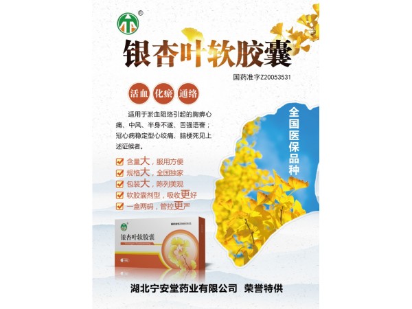 银杏叶软胶囊