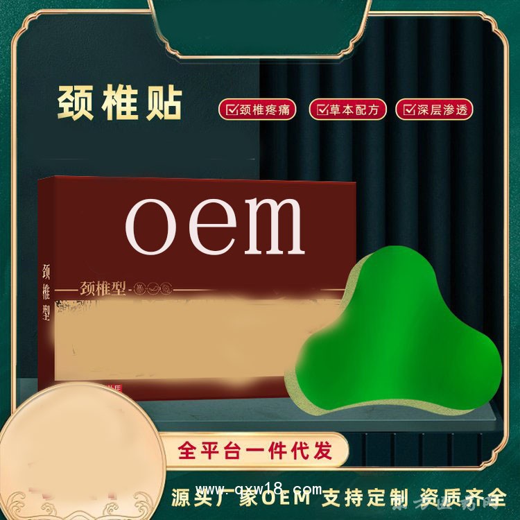 颈椎贴 理疗贴颈肩腰腿肩周oem贴牌定制代加工医院药店