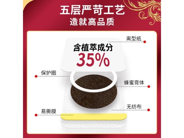 蜂蜜膏贴定制胀气穴位保健推拿儿童膏药宝宝小儿肚脐健脾咽扁