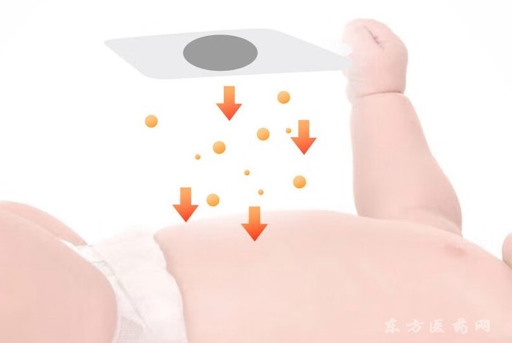 定制蜂蜜膏贴小儿贴穴位保健贴健脾儿童胀气咽扁腹泻宝宝推拿肚脐