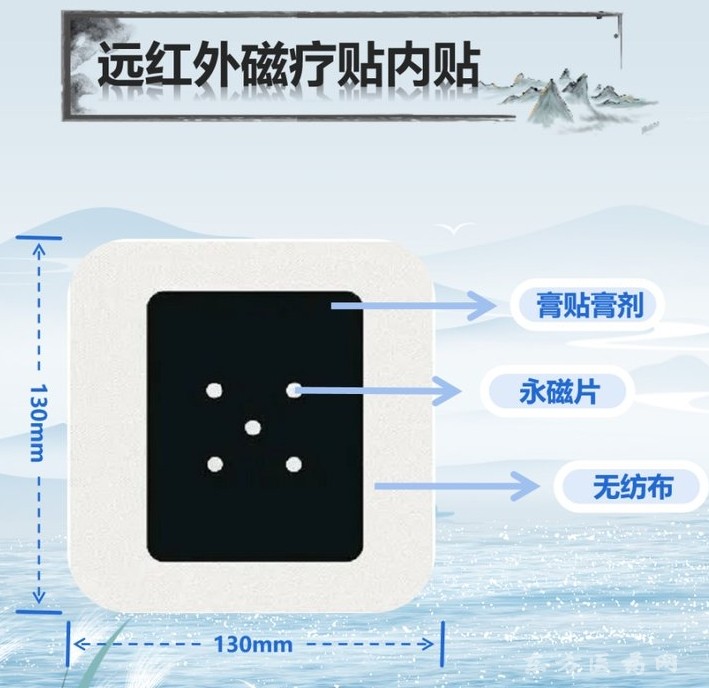 远红外磁疗痛舒贴盒装3贴肩颈椎肩腰椎膏贴关节舒缓膝盖疼痛可oem