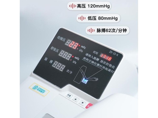 东贝医疗全自动智能臂筒式电子血压仪ZS-15-A 型号
