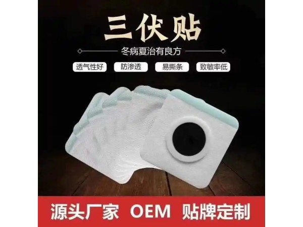 九兴药业三伏贴代加工  OEM定制  支持一件代发