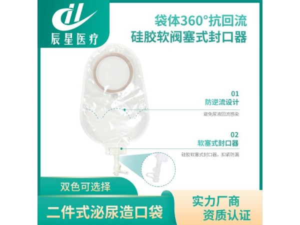 二件式泌尿造口袋
