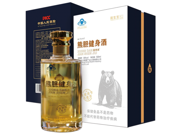 独家生产-熊胆健身酒-保健食品